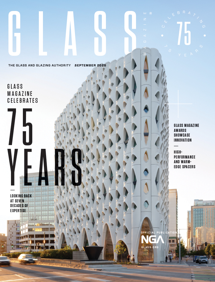 Read the September issue of Glass Magazine